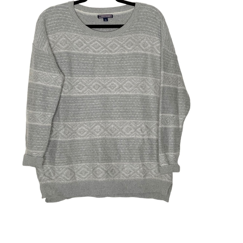 Tommy Hilfiger grey sweater. Size L - Picture 2 of 7